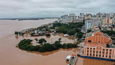 Entenda como o vento contribuiu para o nível do Guaíba subir mais de 40 cm em menos de 24 horas