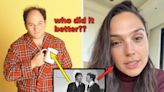 A Complete List Of Every Bizarre Moment In This Utterly Baffling Video Of Celebrities Singing "Let It Be" On A Green...