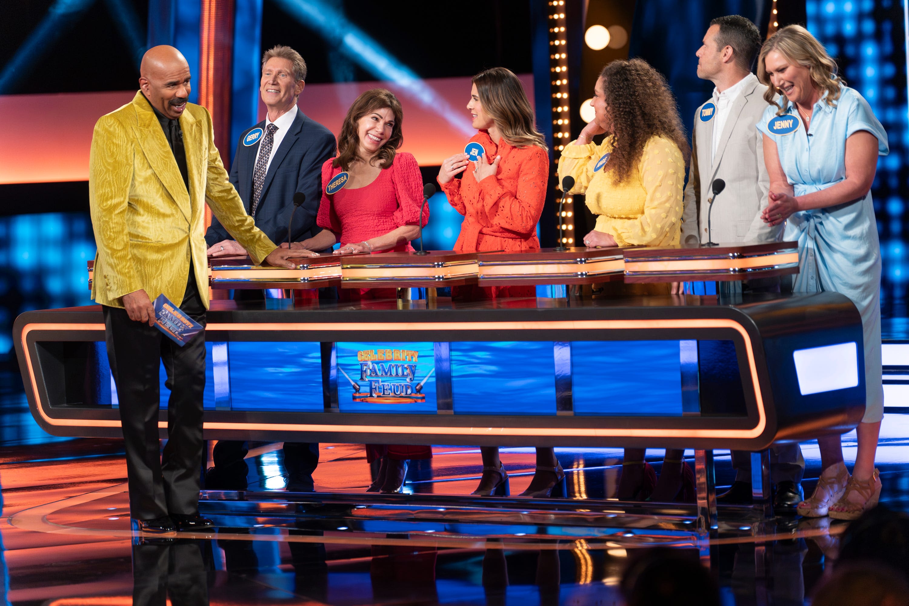 See 'Golden Bachelor' and Iowan Gerry Turner and Theresa Nist on 'Celebrity Family Feud'
