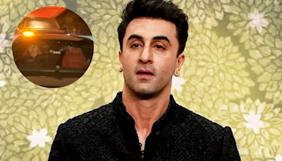 Ranbir Kapoor Spotted Driving His Favourite Luxury Car And Its Price Will Drop Your Jaws. Watch Viral Video