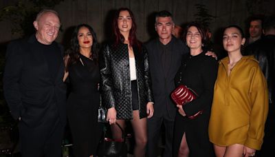 Dua Lipa Makes Gucci Cruise 2025 Fashion Show a Family Affair, Puts Edgy Spin on Logomania in Leather Monogram Jacket