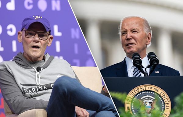 James Carville tears into Democratic Party over messaging: 'Full of s---'