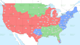 Falcons vs. Vikings: TV broadcast map for Week 9