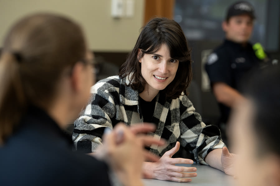 Rep. Marie Gluesenkamp Perez hosts roundtable with first responders to discuss child care access