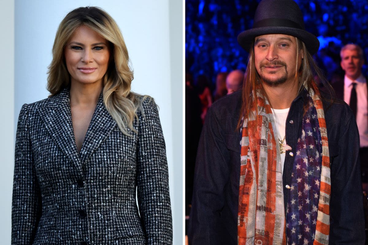Melania Trump's reaction to Kid Rock's RNC performance goes viral