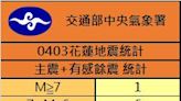 上午11時52分花蓮縣近海規模4.2淺層地震 最大震度3級