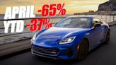 The Subaru BRZ Is Having A Really Crappy Year, April Sales Sink 65%