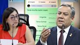 Gustavo Adrianzén se refirió a chats de Kelly Portalatino y Vladimir Cerrón: “Nadie puede ocultar la fuga de un perseguido por la justicia”