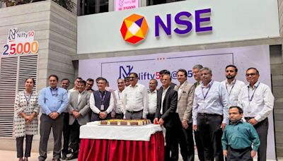Nifty crossing 25,000 mark show of confidence in NDA govt for next 5 years: NSE chief | Stock Market News
