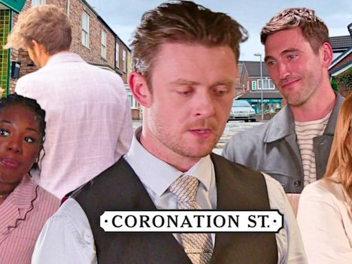 Coronation Street's Joel caught as exit story confirmed in 24 pictures