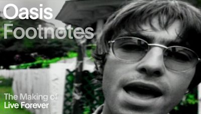 Video: Oasis and Vevo 'Live Forever' for Vevo Footnotes