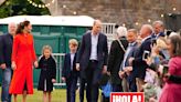 George y Charlotte de Cambridge conquistan Cardiff junto a sus padres en su primera visita oficial a Gales