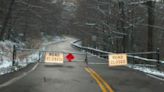 Signs Of Winter: Scenic VT 108 Is Closed For The Season