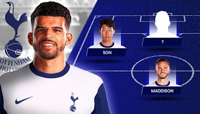 How Tottenham will lineup with Dominic Solanke