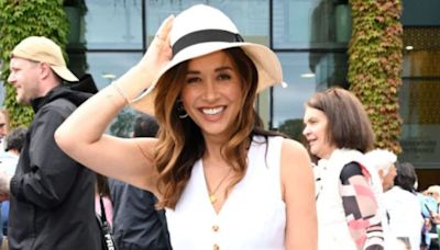 Myleene Klass suffers Wimbledon blunder as she wears same outfit as TV star