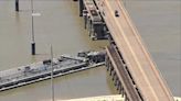 Barge hits bridge connecting Galveston and Pelican Island, causing partial collapse and oil spill