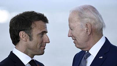 Biden y Macron se reunirán en Francia antes de cumbres