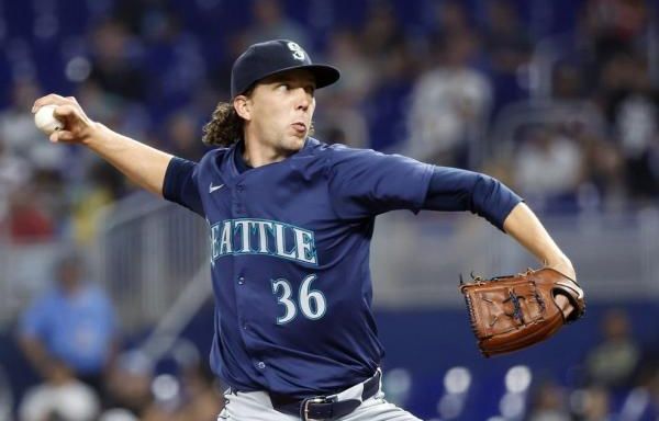 Logan Gilbert mesmerizes Marlins as Mariners end skid