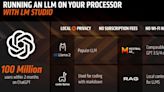 透過LM Studio大型語言模型軟體套件在AMD筆電跑LLM，效能還贏對手17%