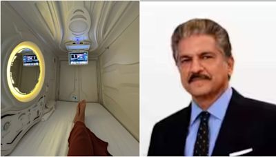 Anand Mahindra reacts to viral pics and videos of Japanese-style pod hotel in Noida: 'Pretty cool'