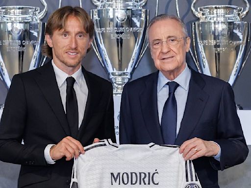 Luka Modric, 38, signs new Real Madrid contract