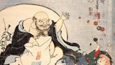 On New Year's Day, Buddhist god Hotei brings gifts and good fortune in Japan