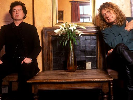 El inesperado reencuentro de Robert Plant y Jimmy Page