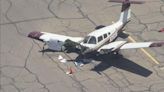 Driver crashes through gates at Rocky Mountain Airport, hits 2 planes