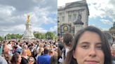 King Charles III arrived at Buckingham Palace to cheers of 'long live the king' and thousands of flowers stacked by the gates. Take a look.