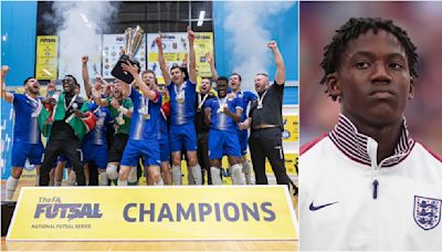 Futsal club where Kobbie Mainoo began goes from champions to Champion’s League | ITV News