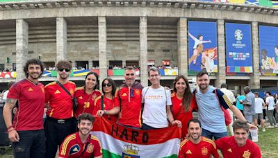 Capellán: "Lo más bonito fue ver tantas banderas de La Rioja y tanta gente apoyando a la selección española"