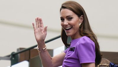 Kate Middleton reaparece en Wimbledon y recibe una gran ovación