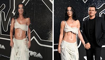 Katy Perry Embraces Distressed Dressing in Threadbare Who Decides War Look for MTV VMAs 2024 Red Carpet, Receives Video...