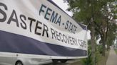 Locations of 3 FEMA recovery centers in SE Texas