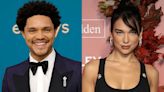 Trevor Noah & Dua Lipa Were Seen Kissing a Day Before He Announced He’s Leaving the ‘Daily Show’