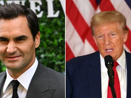 Roger Federer pulled into Donald Trump debate as former rival takes aim