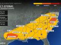 Severe weather to extend to Atlantic, Gulf coasts later this week