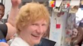 Ed Sheeran spotted serving hotdogs in Chicago