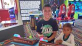 Families play glow-in-the-dark mini golf, arcade games at new City Fun Center