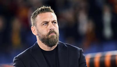 Daniele De Rossi se quedará en el banquillo de la Roma