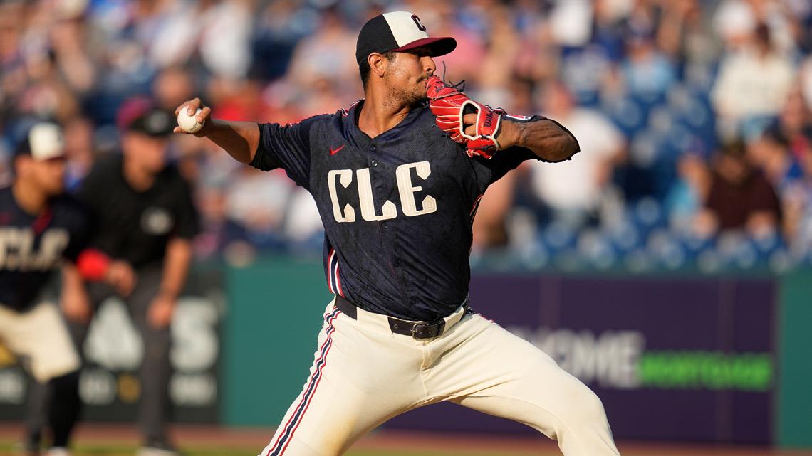 Carlos Carrasco solid for 6 innings, Cleveland Guardians take advantage of Toronto Blue Jays' pitching wildness in 7-1 win