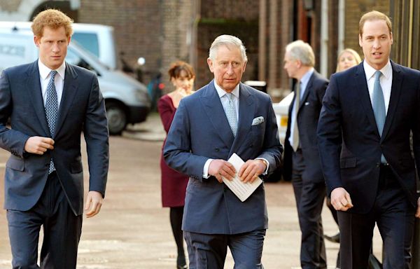 How King Charles Reportedly Plans to Resolve Prince Harry and William's Feud