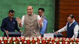 Monsoon Session: Rajnath Singh makes an appeal to Opposition at all-party meet