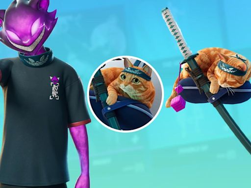 How to unlock Rubius and his cat back bling for free in Fortnite