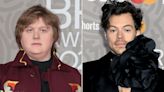 Harry Styles and Lewis Capaldi Share Kiss on Lips at 2023 BRIT Awards: 'Thank You Lewis'