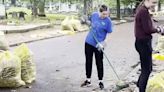 Volunteers help clean up Magnolia Cemetery in Augusta