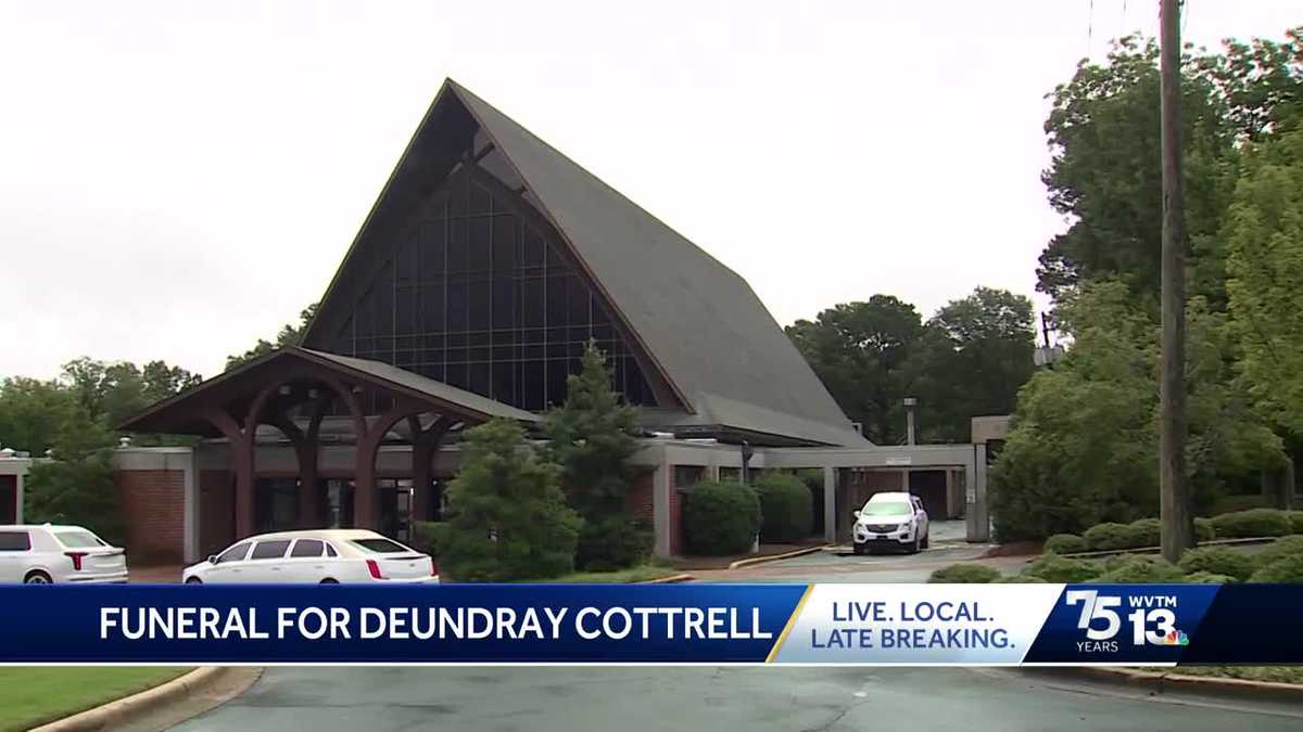 Funeral service held in Birmingham Saturday for Deundray Cottrell