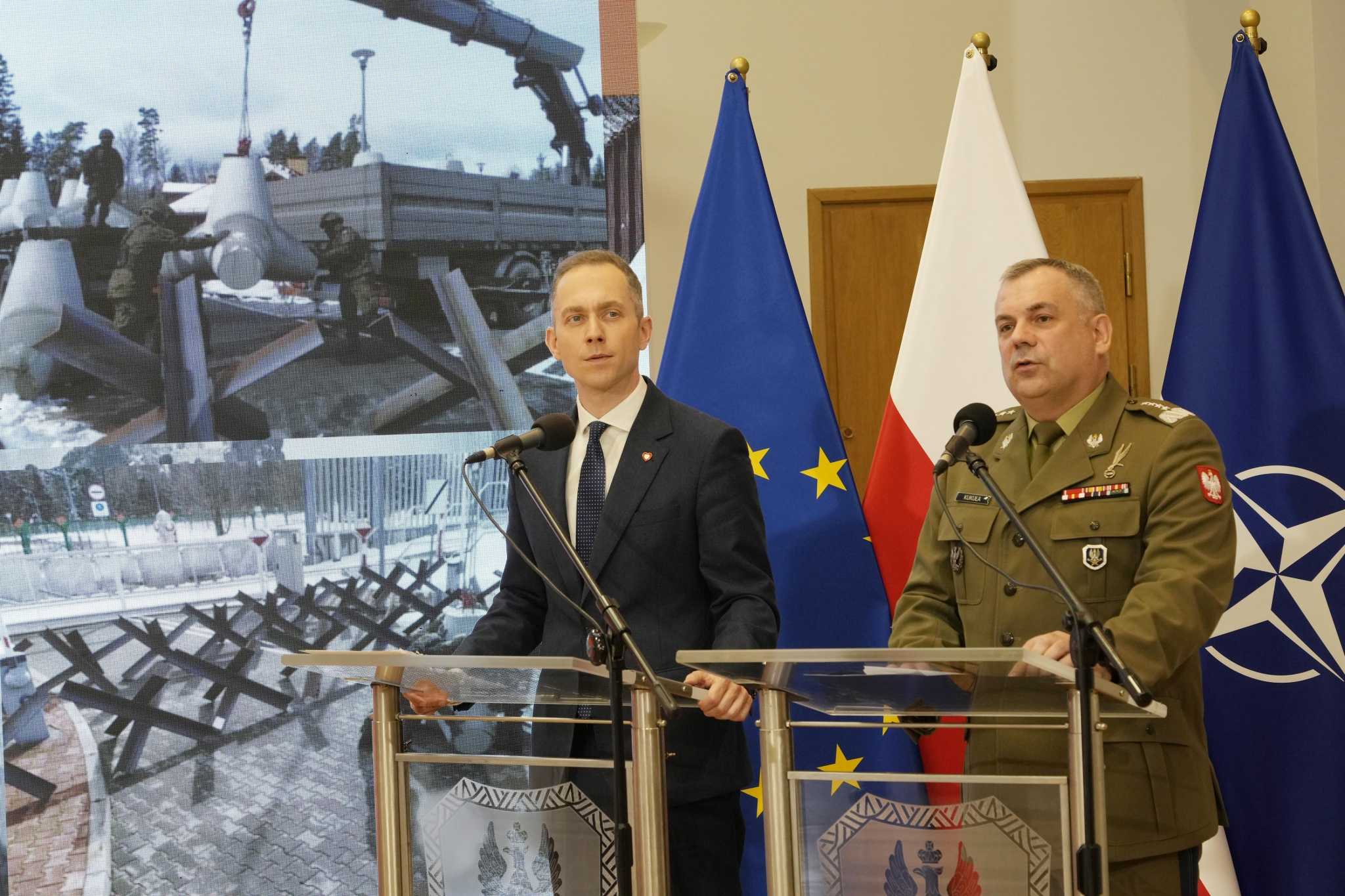 Poland rolls out plans for fortifications along its border with Russia and Belarus