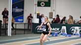 National champion Kenadee Wayt sprints to the finish of her great Mount Union track career