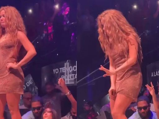 Shakira Walks Off Stage After She Sees Fan Filming Under Her Dress